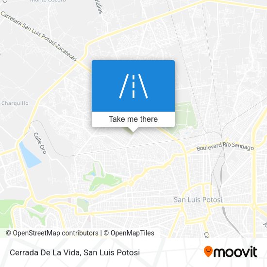 Cerrada De La Vida map