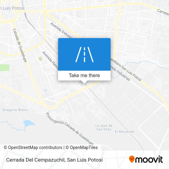 Cerrada Del Cempazuchil map