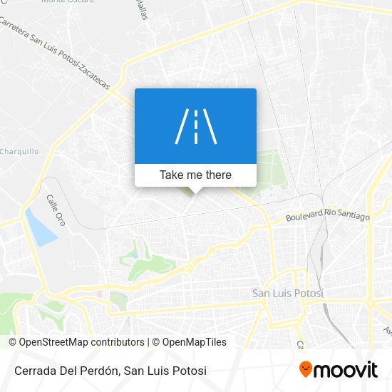 Cerrada Del Perdón map