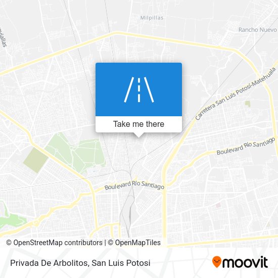 Privada De Arbolitos map