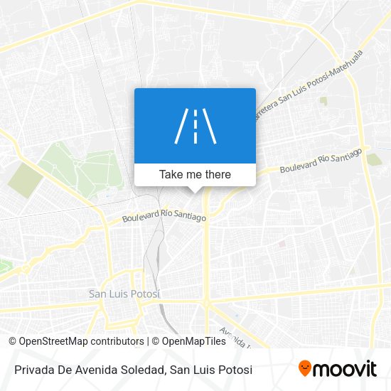 Privada De Avenida Soledad map
