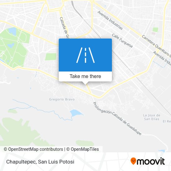 Chapultepec map