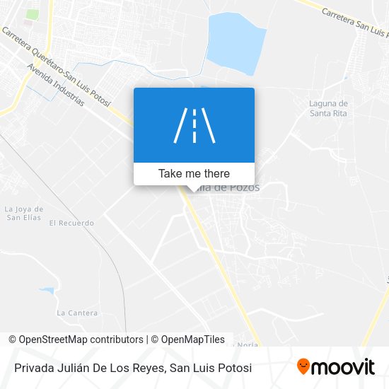 Mapa de Privada Julián De Los Reyes