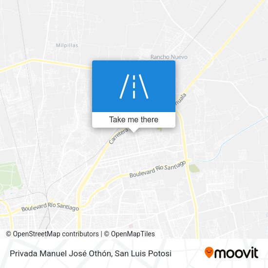 Mapa de Privada Manuel José Othón