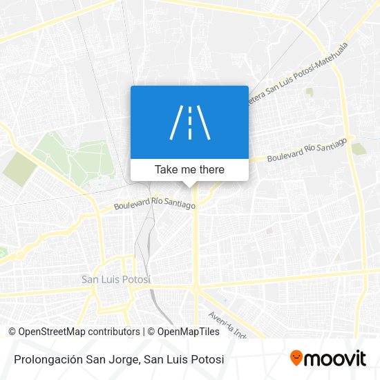 Mapa de Prolongación San Jorge