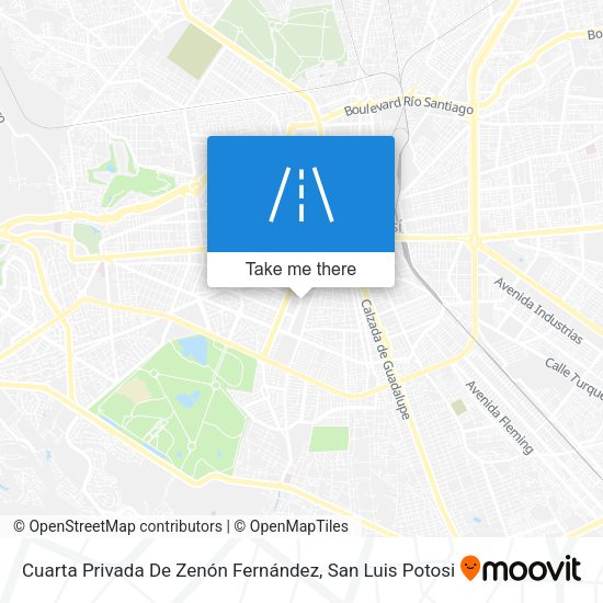 Cuarta Privada De Zenón Fernández map