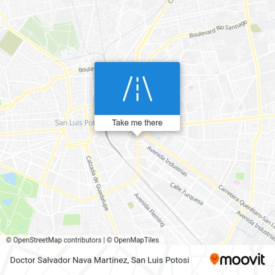 Mapa de Doctor Salvador Nava Martínez
