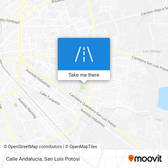 Calle Andalucía map