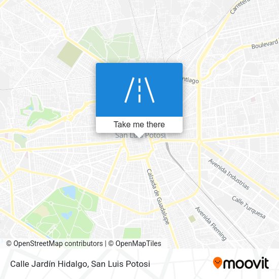 Calle Jardín Hidalgo map