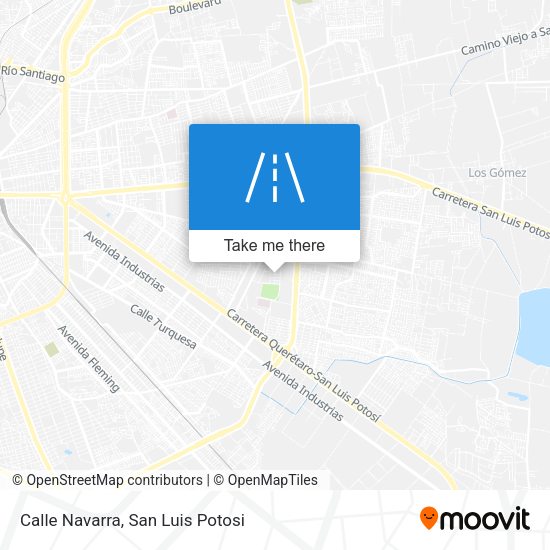 Calle Navarra map