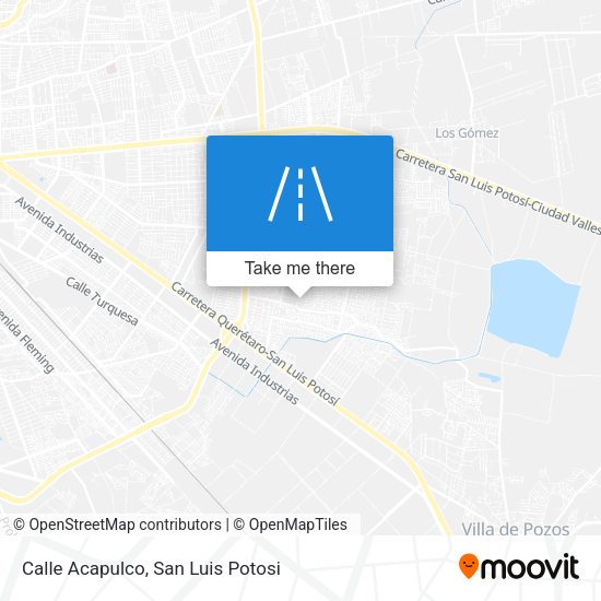 Calle Acapulco map