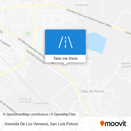 Mapa de Avenida De Los Veneros