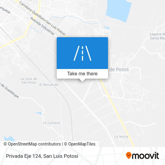 Mapa de Privada Eje 124