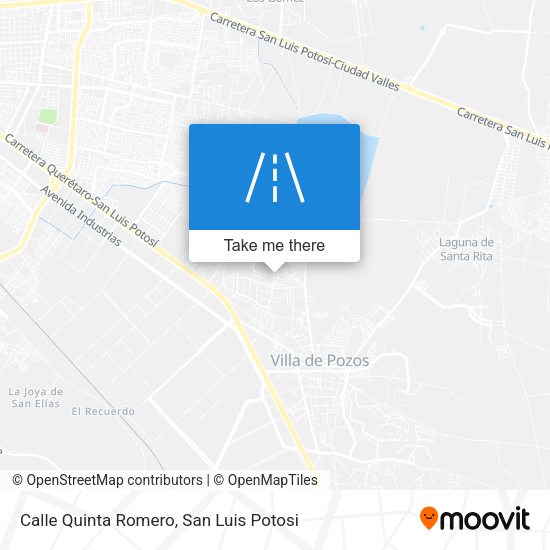 Calle Quinta Romero map