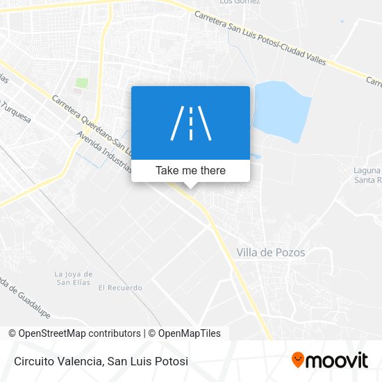 Circuito Valencia map