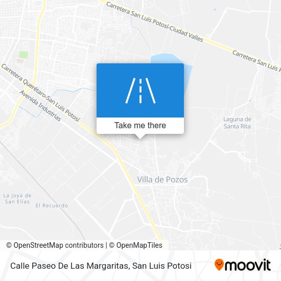 Calle Paseo De Las Margaritas map