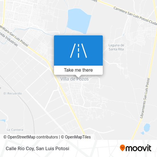 Mapa de Calle Río Coy