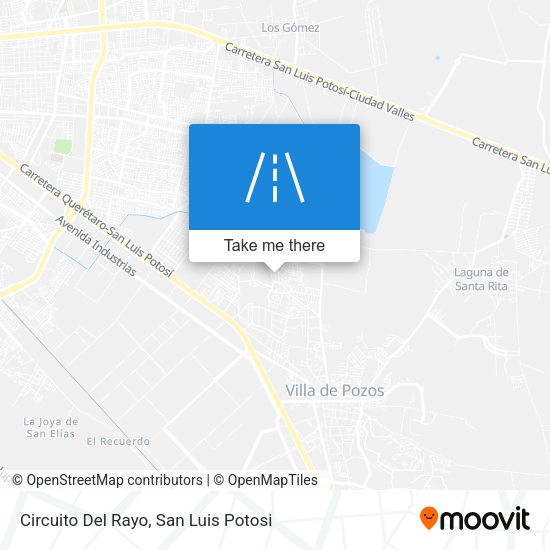 Circuito Del Rayo map