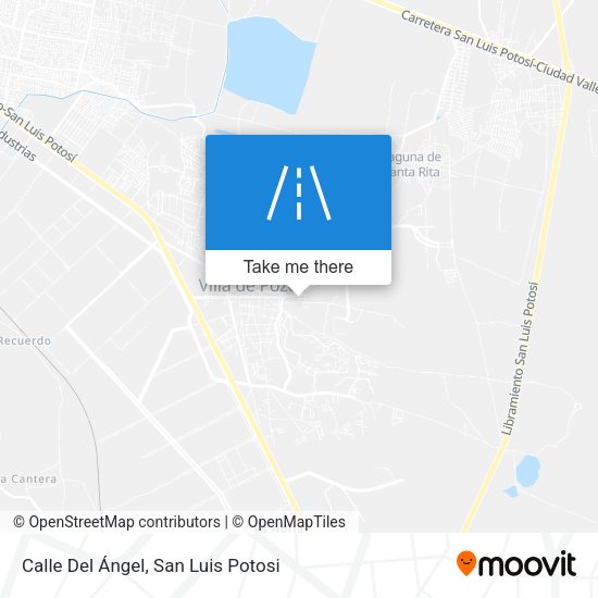 Calle Del Ángel map