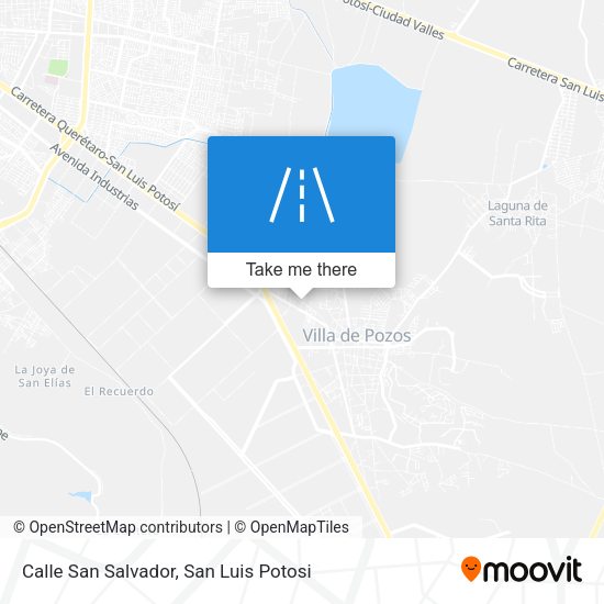 Calle San Salvador map