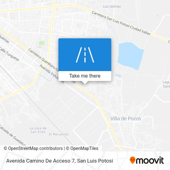 Mapa de Avenida Camino De Acceso 7