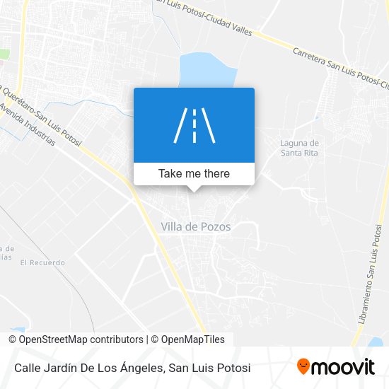 Calle Jardín De Los Ángeles map