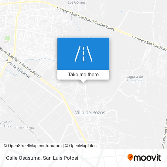 Calle Osasuma map