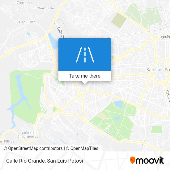 Mapa de Calle Río Grande