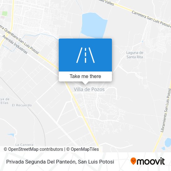 Mapa de Privada Segunda Del Panteón