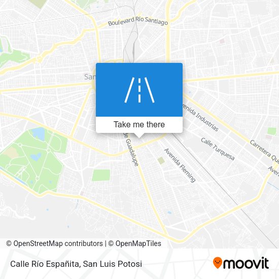 Calle Río Españita map