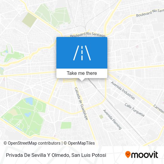 Privada De Sevilla Y Olmedo map