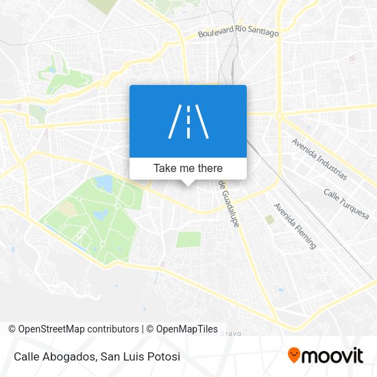 Calle Abogados map