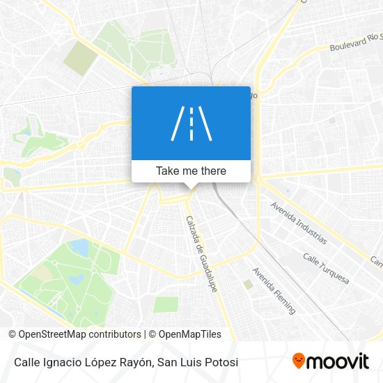 Mapa de Calle Ignacio López Rayón