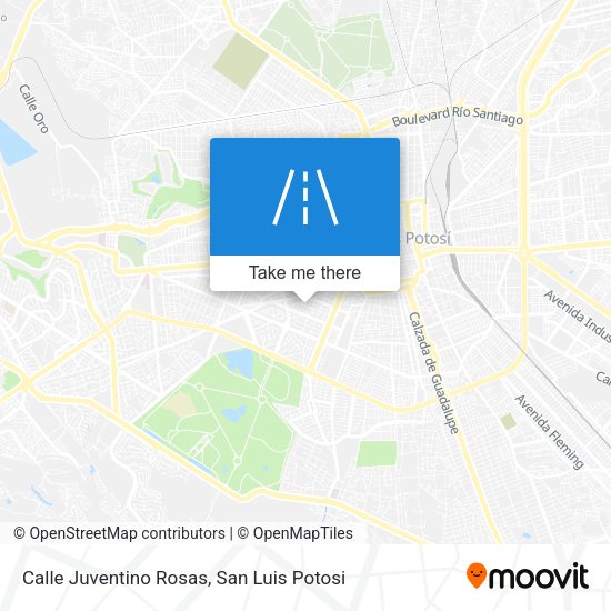Calle Juventino Rosas map