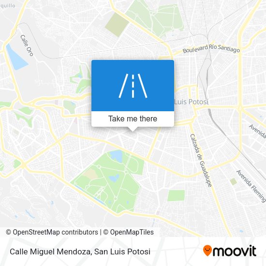 Calle Miguel Mendoza map