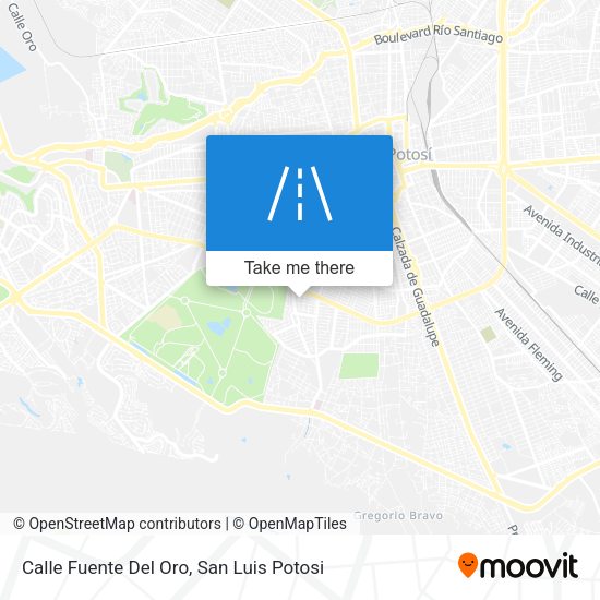 Calle Fuente Del Oro map