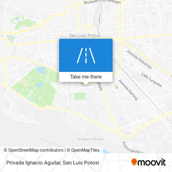 Mapa de Privada Ignacio Aguilar