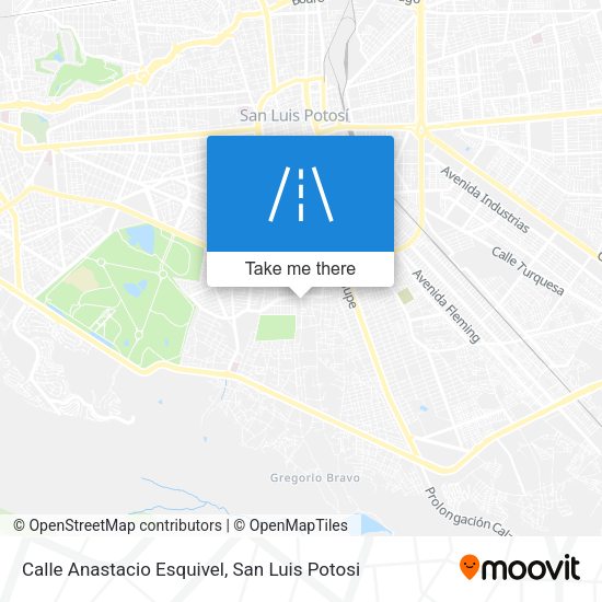 Calle Anastacio Esquivel map