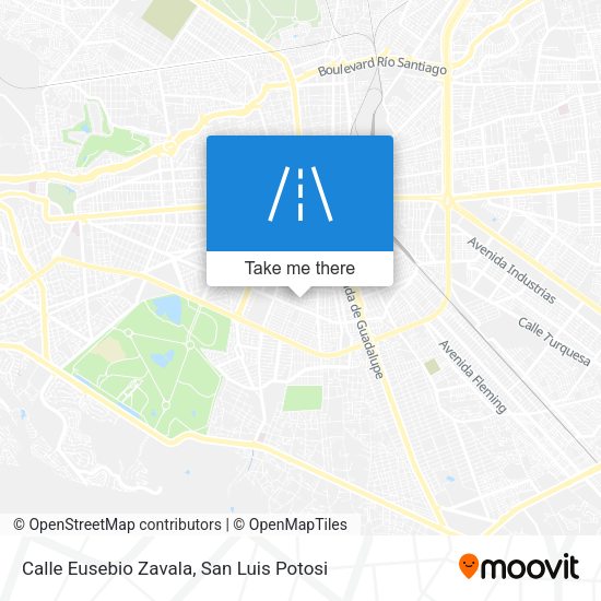 Calle Eusebio Zavala map
