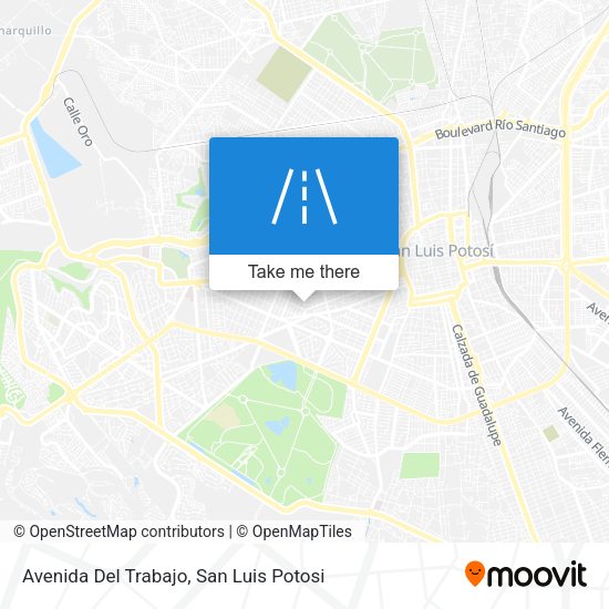 Avenida Del Trabajo map