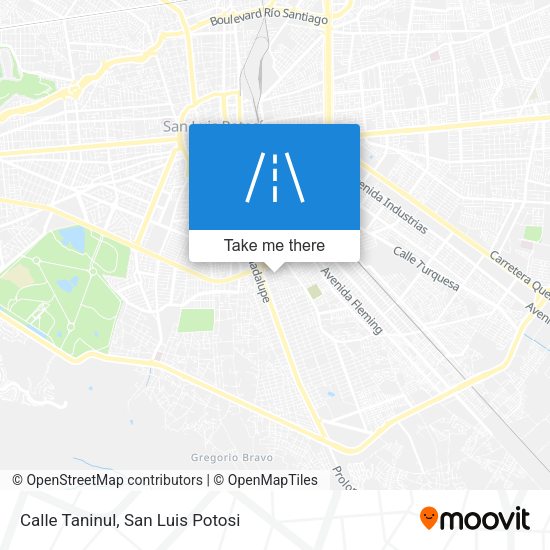 Calle Taninul map