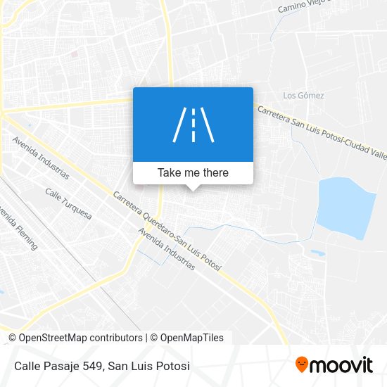 Mapa de Calle Pasaje 549