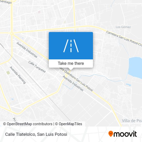 Calle Tlatelolco map