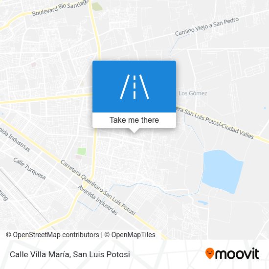Calle Villa María map