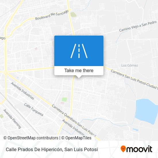 Calle Prados De Hipericón map