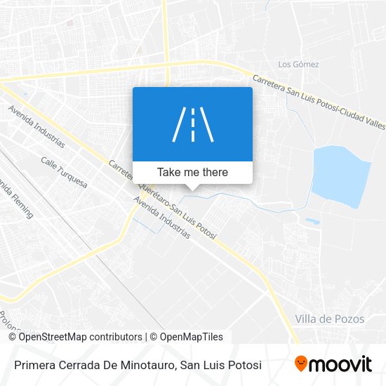 Primera Cerrada De Minotauro map