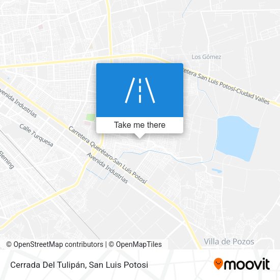 Cerrada Del Tulipán map