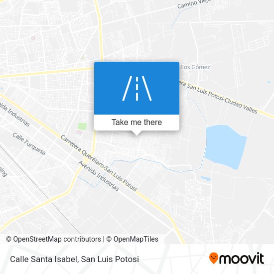 Calle Santa Isabel map