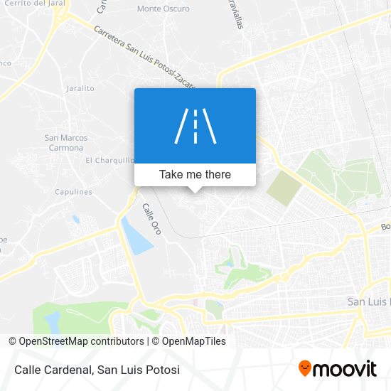 Calle Cardenal map