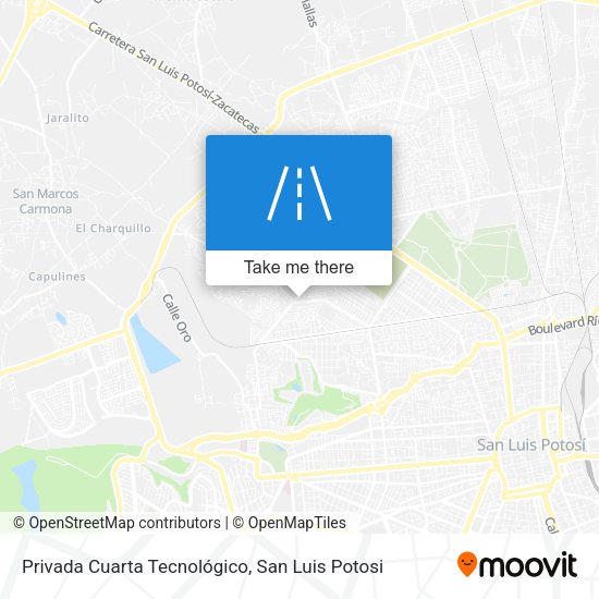 Privada Cuarta Tecnológico map